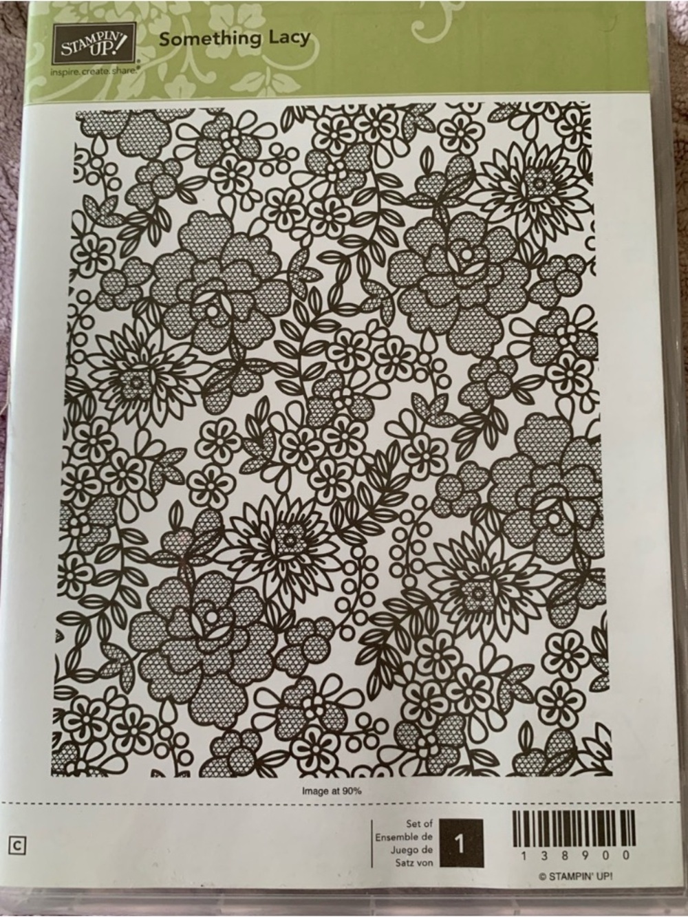 Stampin' Up! Something Lacy. New